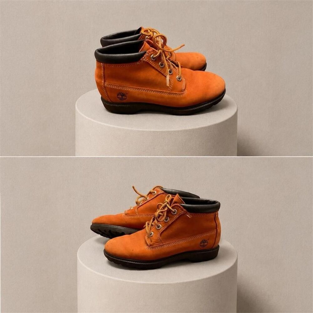 Timberland Women's Black and Tan Boots